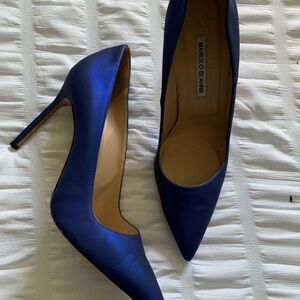 Manolo Blahnik BB Women's Blue Heels